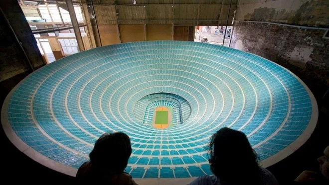 Exciting photo: How's the stadium gonna look with a million seats?