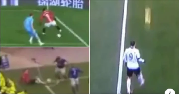 Video-Shows Dimitar Berbatov hatte einen der besten Treffer in der Geschichte der Premier Legue.