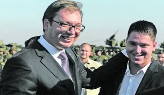 Vucinki's son is infected with coronary