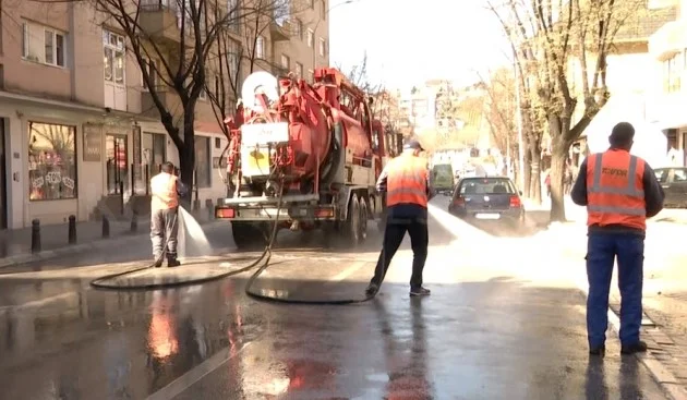 Capital streets disinfect