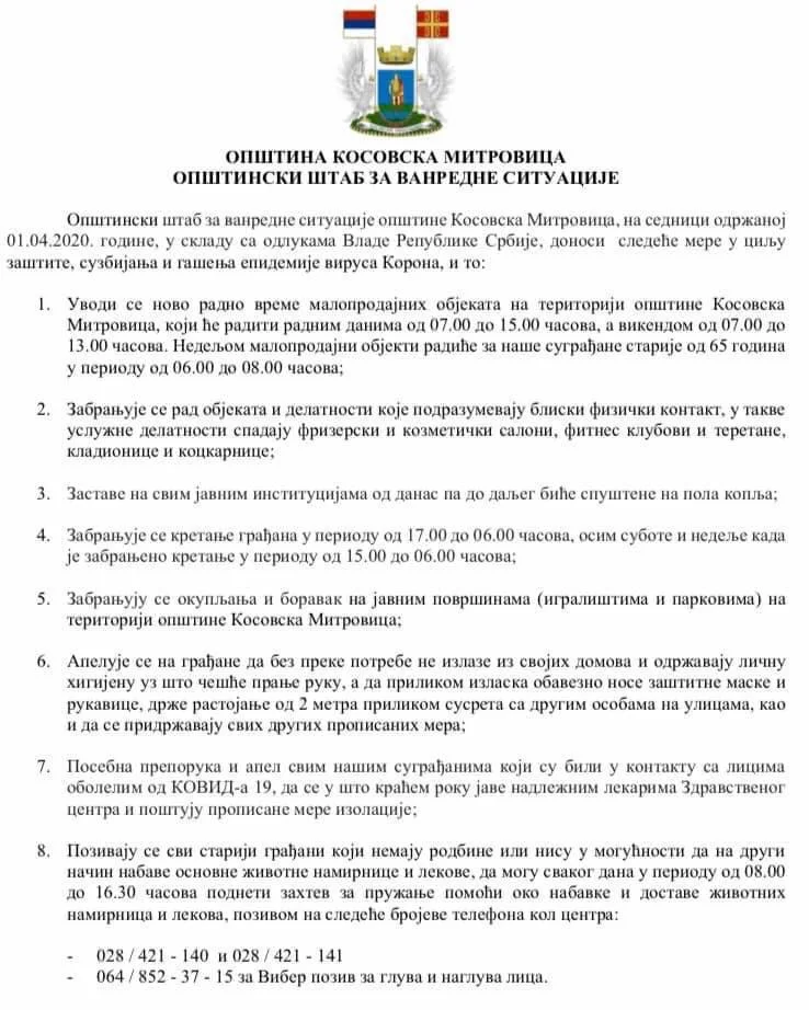 Serbian structures' decision in the north reveals dismissed government lie, Kurti