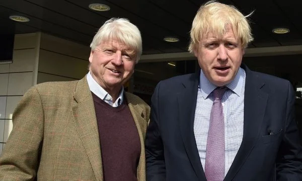 This is the father of the British prime minister, who is continuing the battle with Corleone.