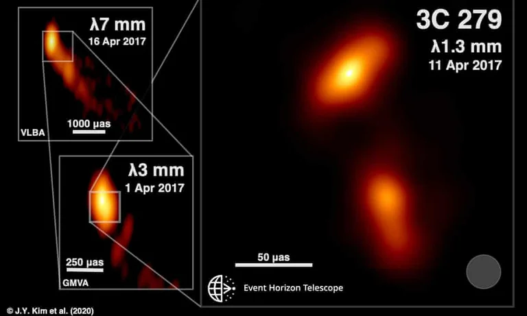 Scientists capture the image of the Black Hole by emitting high energy currents