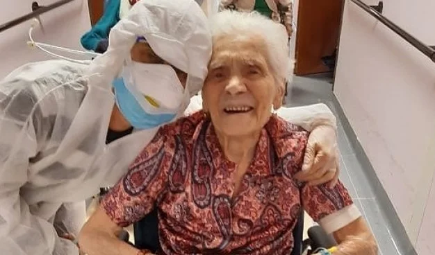 The 104-year-old Italian girl recovers from coronary: “Miracle and reward”