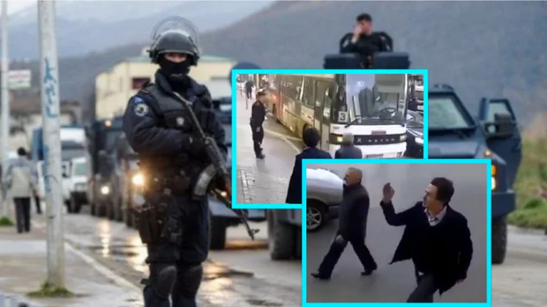 El momento en que Kurt los llamó, los policías no intervinieron en el norte del país (Vídeo)
