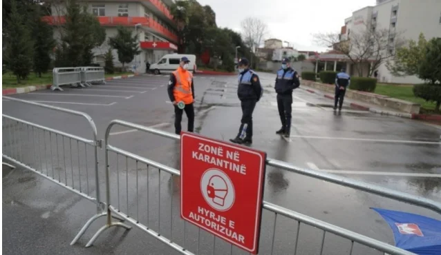 Albania en cuarentena de hoy a lunes