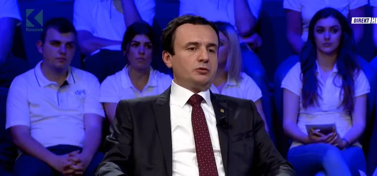 When Albin Kurti said the president is tasked with giving the second party the mandate for forming government