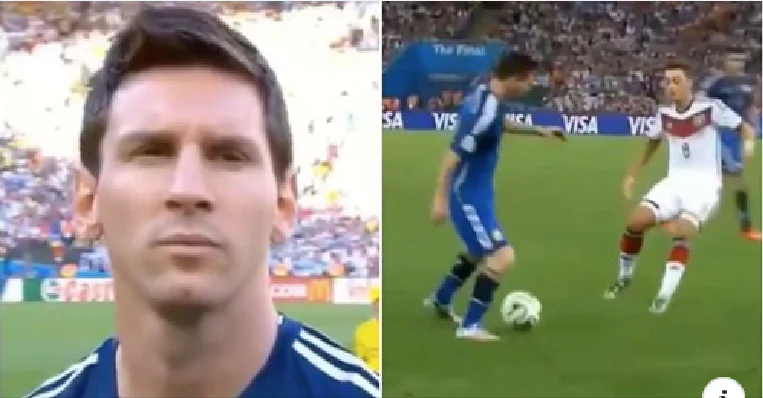 La vidéo intitulée Messy Present à la finale de la Coupe du monde 2014 est sous-estimée.