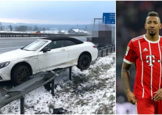 Boateng en problemas, después del accidente es multado por Bayern Munchen