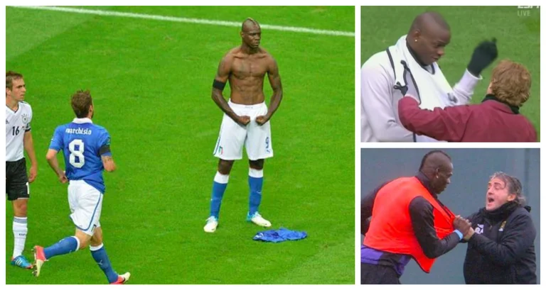 These are some of the most insane moments of Italian attacker Ballotelli