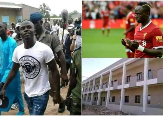 Ein Humanist wie Sadio Mane, das ist, wie viel Geld er gespendet hat, um das Krankenhaus in Senegal zu bauen