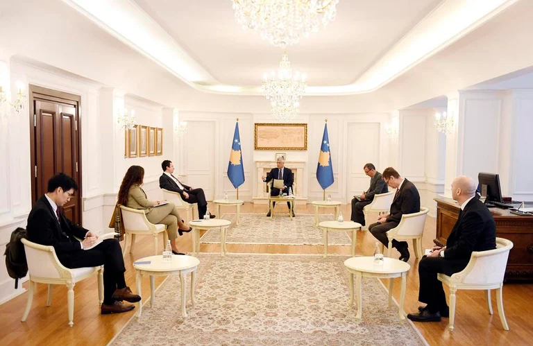 Presidency announcement: Thaci started consultations with political parties