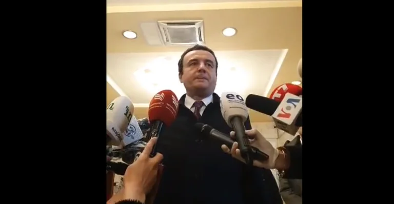 Kurti: With the President, we talked about the Coronaviros and asked him for a new election.