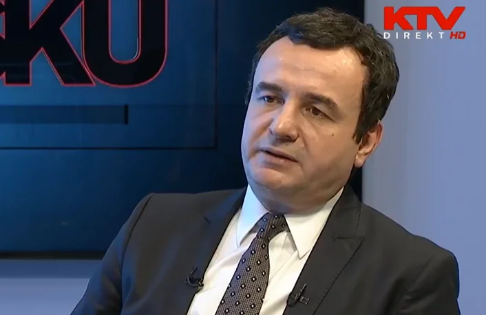 Kurt bestätigt, dass es morgen an Präsident Thaci geht.