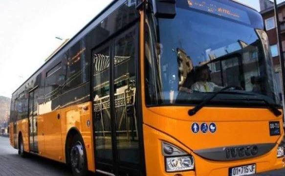 Bus circulation out of Kosovo