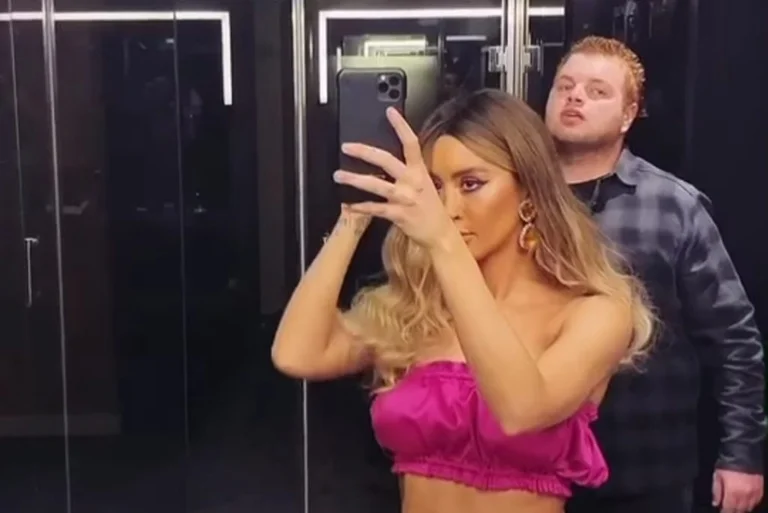 El último video de Dafina Zeqiri en TikTok del más ridículo que hemos visto hasta ahora