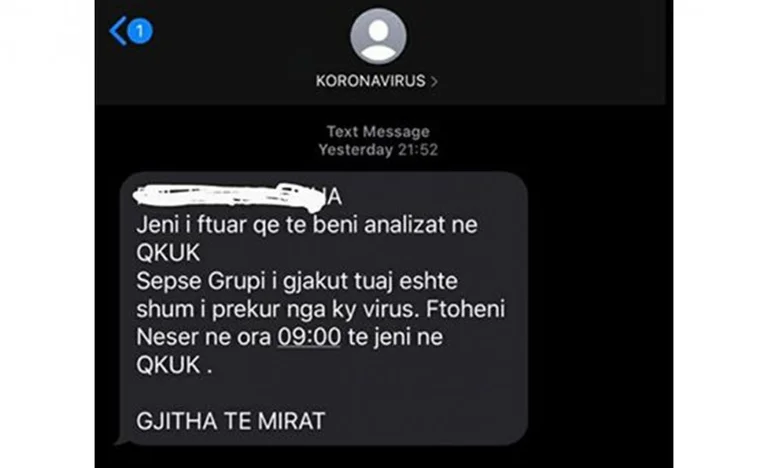 You're invited to QKUK to run your analysis” If this message comes to you, ignore it
