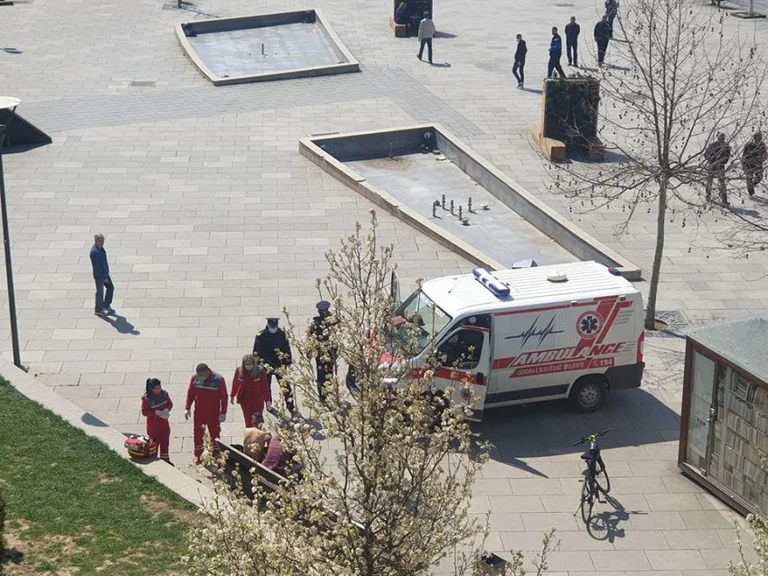 Pristina clash, wounded foreign national in the square