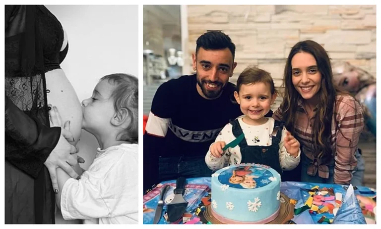 Mitten in diesem mess, gute Nachrichten für Fernandes wird zum zweiten Vater.