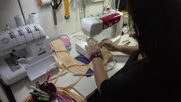 Fashion homes begin producing masks