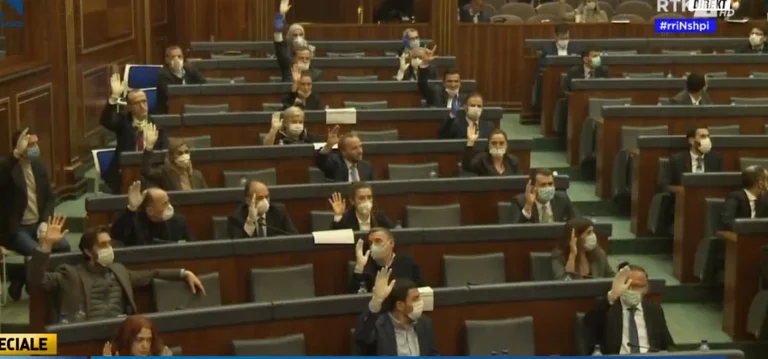No confidence motion voted: Regierung Kurti