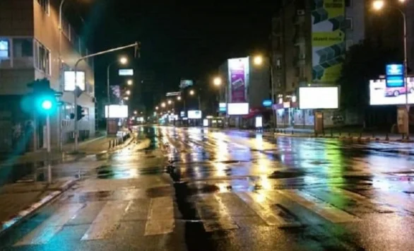 Cannot move citizens on weekends from 1600 to 0500 in northern Macedonia