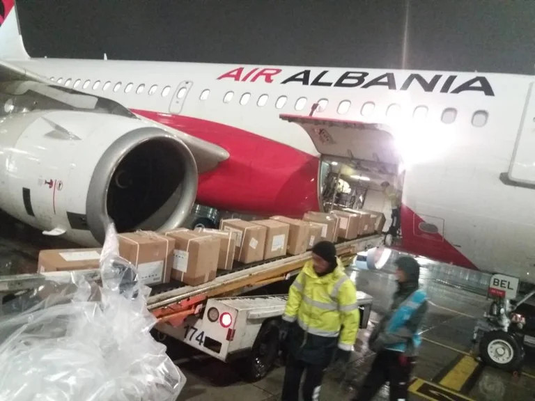 Turkey sends medical aid to Albania