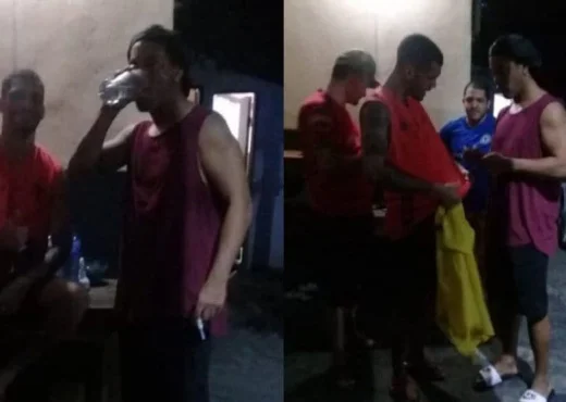 Un Ronaldinho tranquilo en la cárcel ha comenzado un nuevo comercio