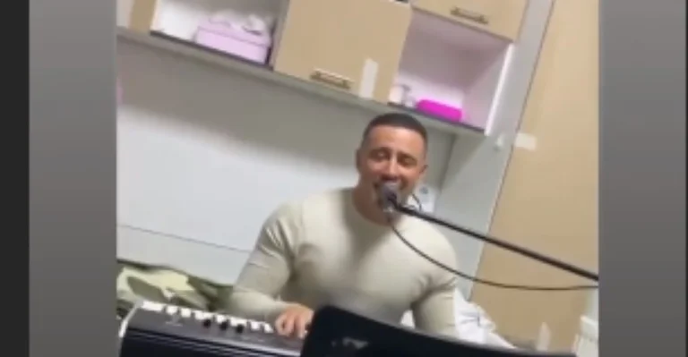 Berisha singt in Quarantäne, Minister Obadiah überwacht ihn in Insta