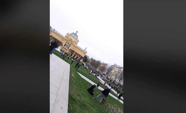 Zagreb golpeó de nuevo por el terremoto, primero muy poderoso