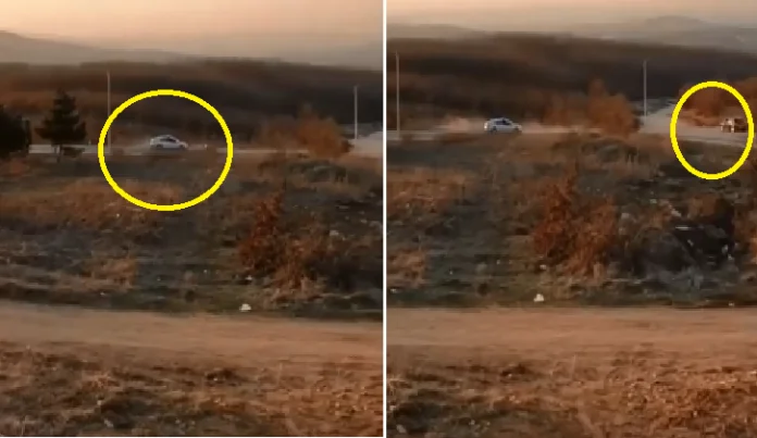 Películas en Ferizaj: La policía dispara y derriba al motorista