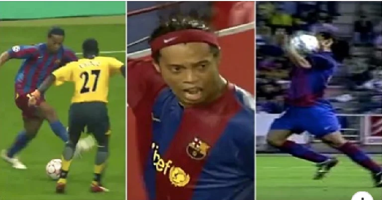 Video që të lë gojëhapur me magjinë e Ronaldinhos në fushë është perfekte për ta festuar ditëlindjen e tij