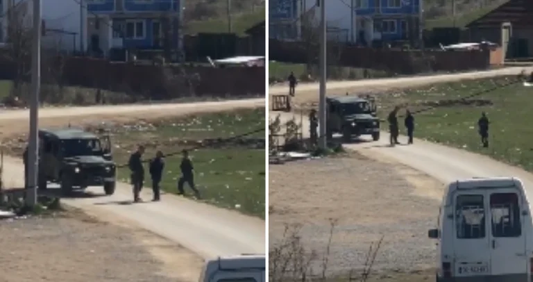 SKANDALOZE: Xhandarmëria e Serbisë futet në territorin e Kosovës, kontrollon kosovarin