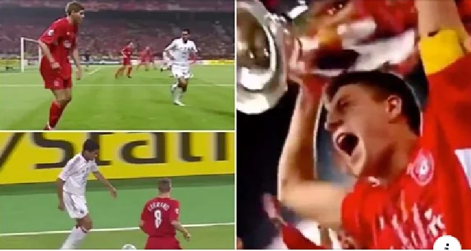 Përmbledhja e paraqitjes së Steven Gerrardit nga finalja e CL më 2005 është thjesht rrëqethëse