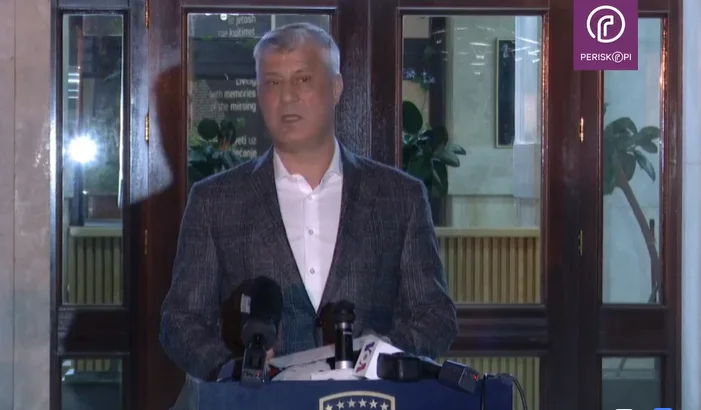 Thaçi i propozon dekret Kuvendit për shpalljen e gjendjes së jashtëzakonshme në Kosovë