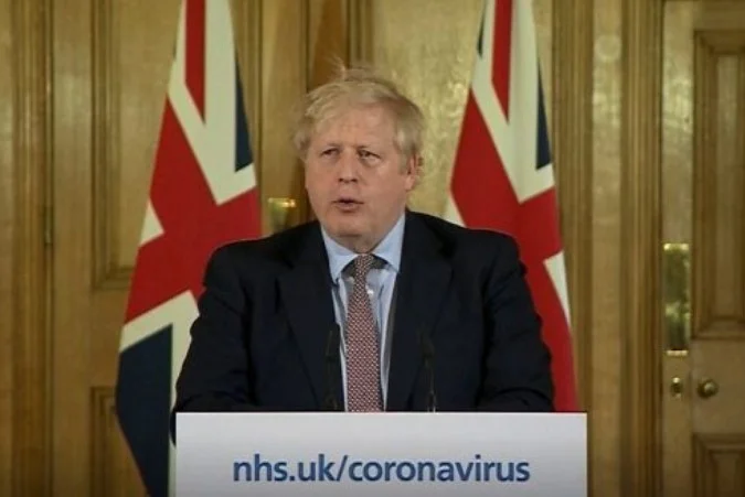 Coronavius in Britain, Johnson: Working From Home for the Next Three Months
