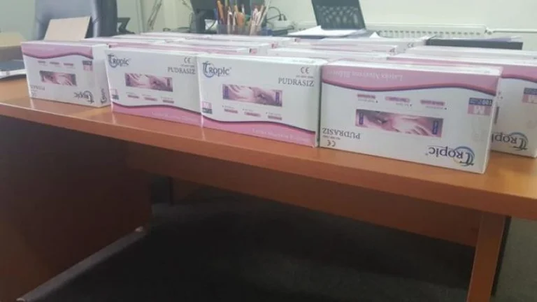 The inspector in Ferizaj confiscated 1500 gloves and masks, aimed at trading