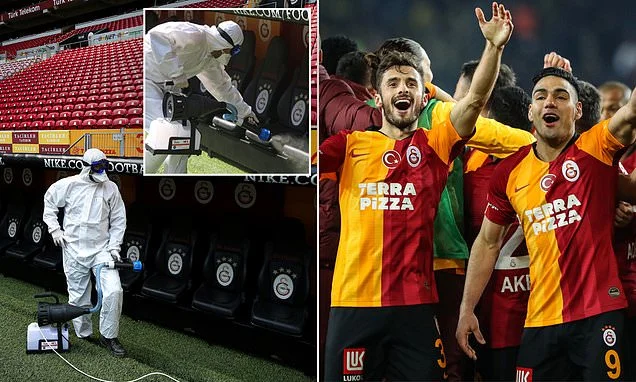 Turkey does not intend to suspend matches, but takes measures by disinfecting stadiums