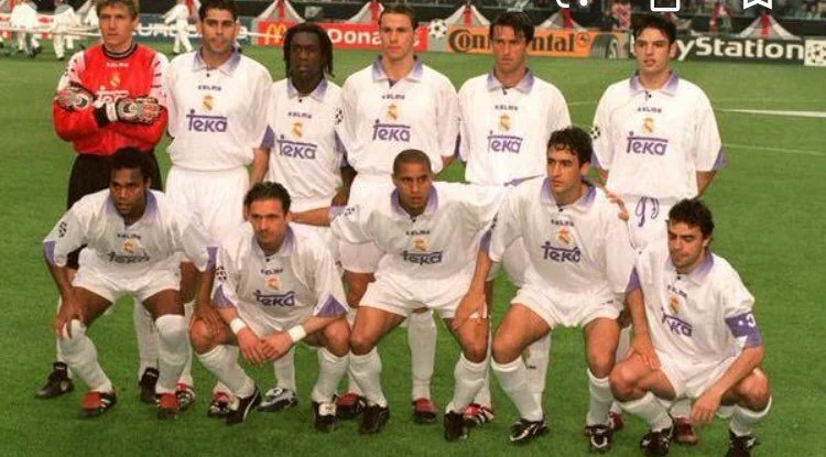 This was the formation of Real Madrid in 1998, when it was proclaimed European champion (Photo)