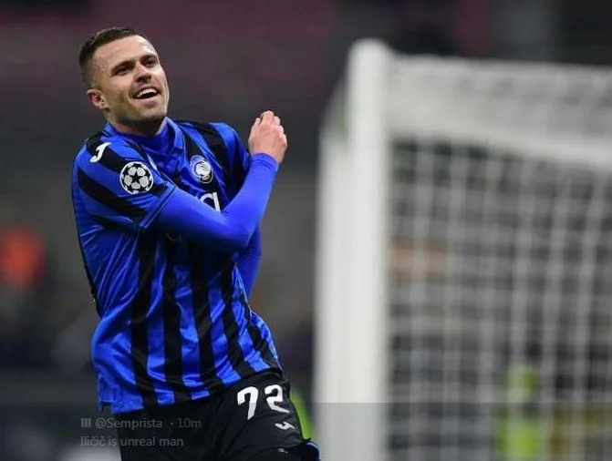 Everyone is giving money in these difficult moments, Ilicic gives something different.