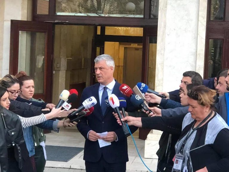 Thaci conseille aux citoyens de suivre les instructions des institutions responsables du Coronavirus