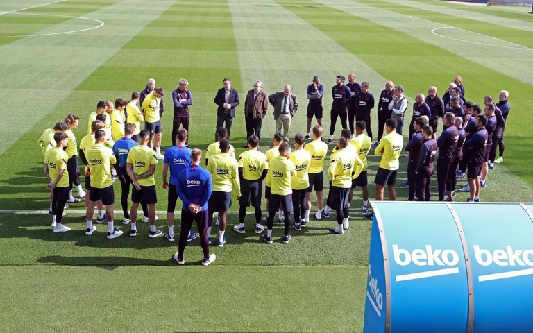 Les joueurs de Barcelone en quarantaine