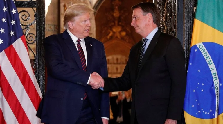 C'est positif avec Corleone, président du Brésil qui a rencontré Trump la semaine dernière.