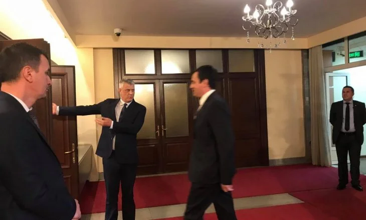 Thaci - Kurti: Prime Minister, we've done it without need.