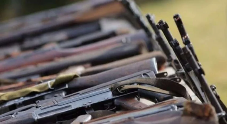 Large quantity of arms seized in northern Kosovo