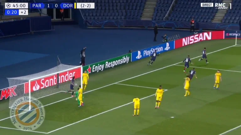 PSG ritorna Dortmund sulla terra a piedi: segnando il secondo gol contro i tedeschi