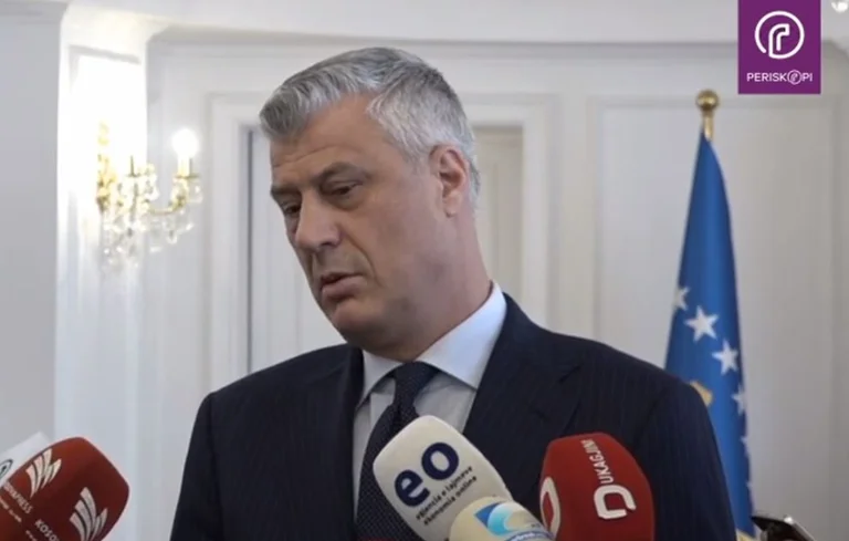 Thaci calls Kurt's statement naive to withdraw American troops
