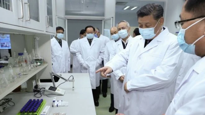 Le président chinois visite Wuhanin dans la ville où le coronavirus a éclaté