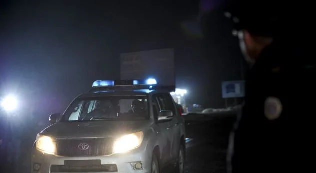Thirty-nine-year-old dead, hit by a truck. Arrested driver.