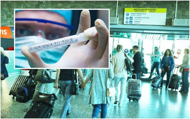 Sie gab ihre ganze Hand, Albanische Coronavirus besuchte eine Beerdigung
